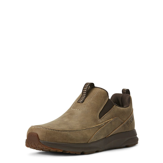 MENS ARIAT SPITFIRE SLIP ON- BROWN BOMBER