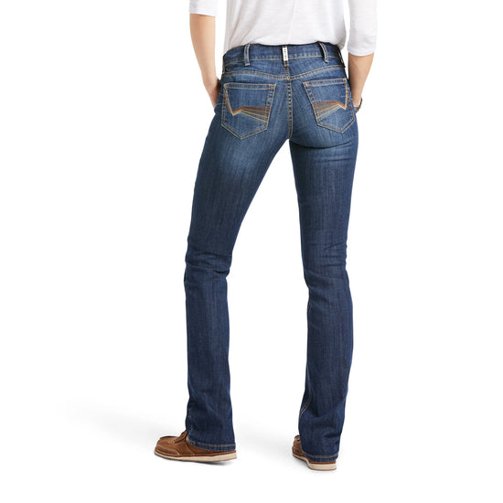 LADIES ARIAT R.E.A.L PERFECT RISE ANALISE STRAIGHT LEG JEANS