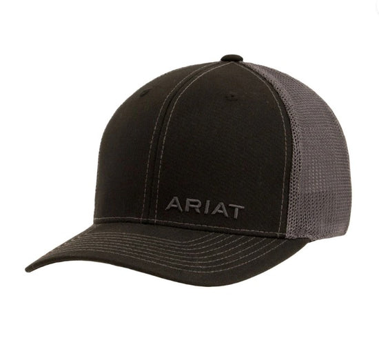 ARIAT B FIT CAP- BLACK/CHARCOAL