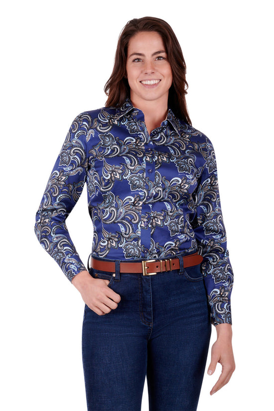 LADIES THOMAS COOK LORETTA L/S SHIRT