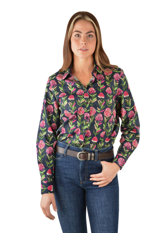 LADIES THOMAS COOK LYNDY L/S SHIRT