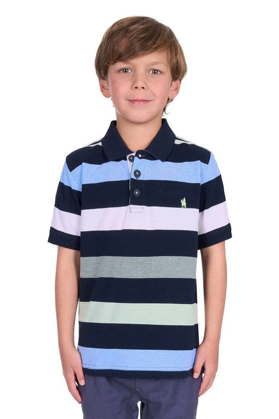 BOYS THOMAS COOK CHARLES 1 PKT S/S POLO
