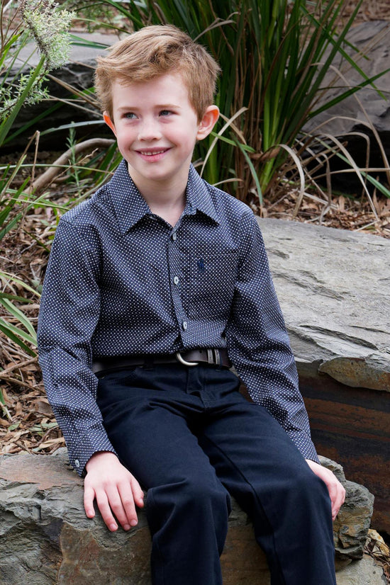 BOYS THOMAS COOK ARLO L/S SHIRT