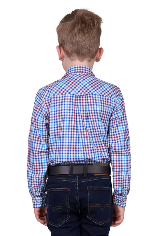 BOYS THOMAS COOK FRED 2PKT L/S SHIRT