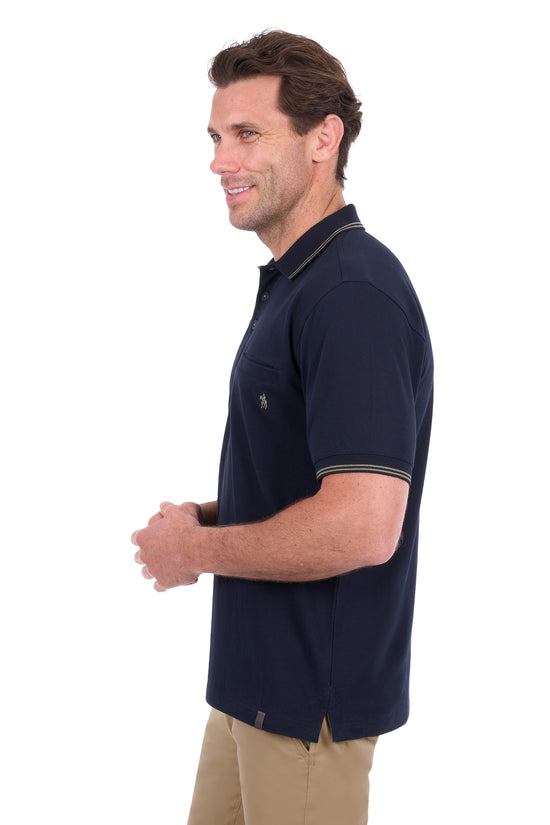 MENS THOMAS COOK HENRY TAILORED S/S POLO