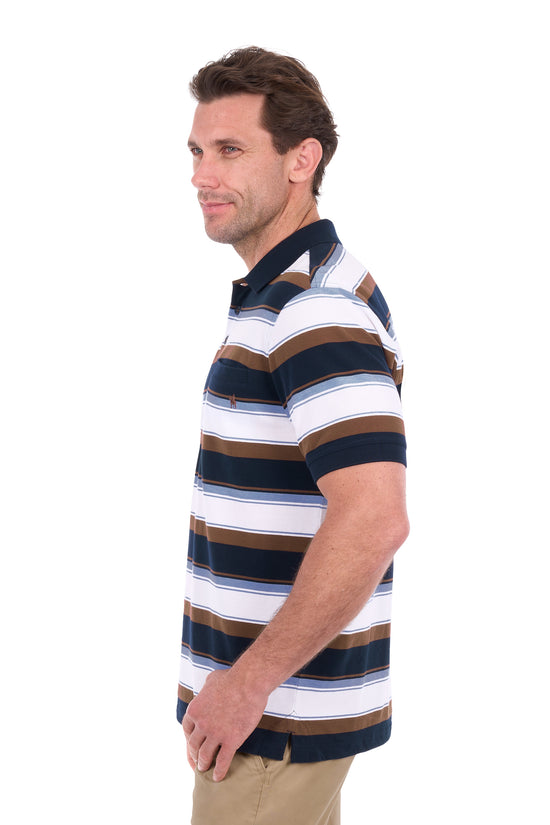 MENS THOMAS COOK RANDY 1PKT S/S POLO