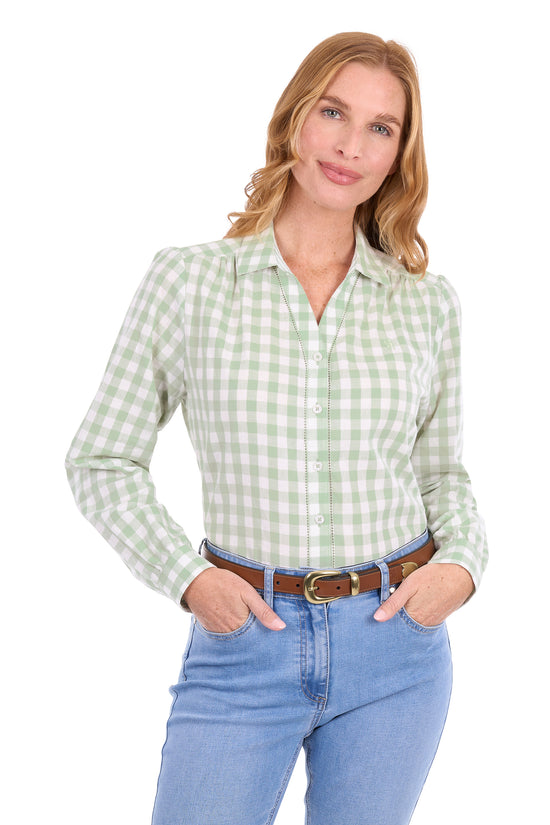 LADIES THOMAS COOK DIMITY L/S SHIRT