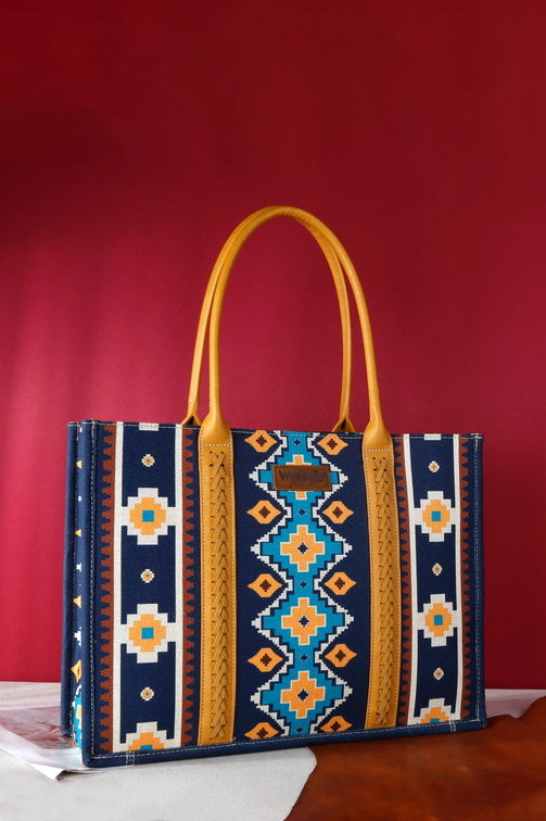 WRANGLER SOUTHWESTERN TOTE BAG