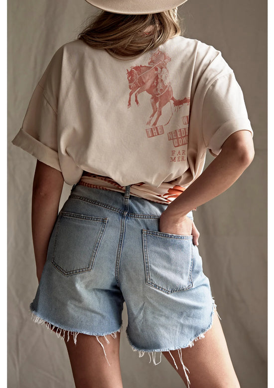 LADIES FAR MER KING OF YOUR RODEO TEE
