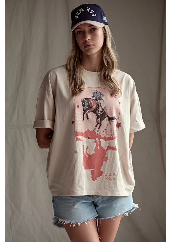LADIES FAR MER KING OF YOUR RODEO TEE