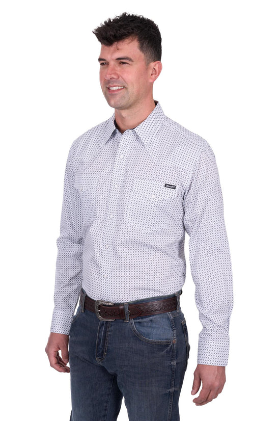 MENS WRANGLER BRENT L/S SHIRT