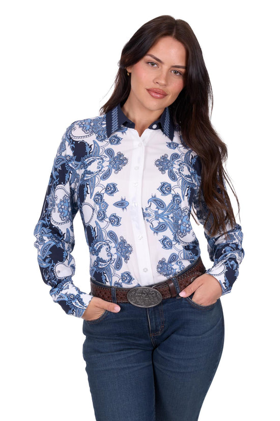 LADIES WRANGLER LINDA L/S SHIRT