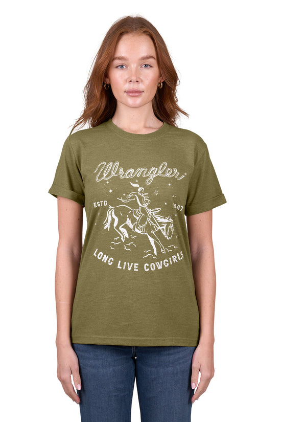 LADIES WRANGLER LAYLA S/S TEE