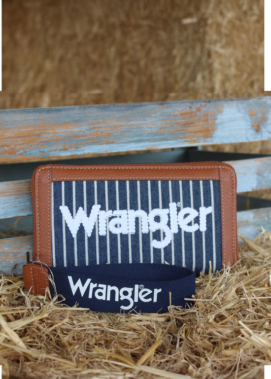 WRANGLER CANVAS ICONIC LOGO WALLET