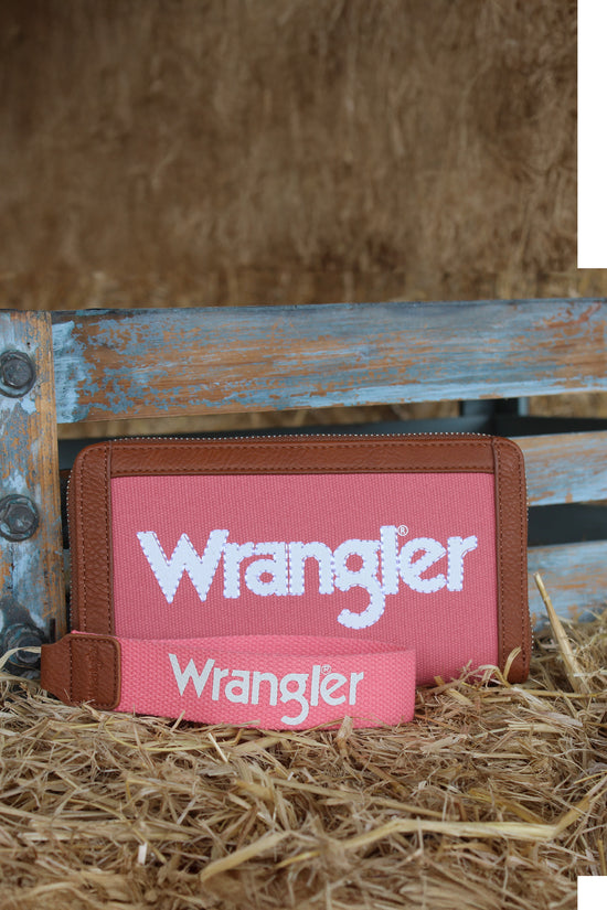 WRANGLER CANVAS ICONIC LOGO WALLET