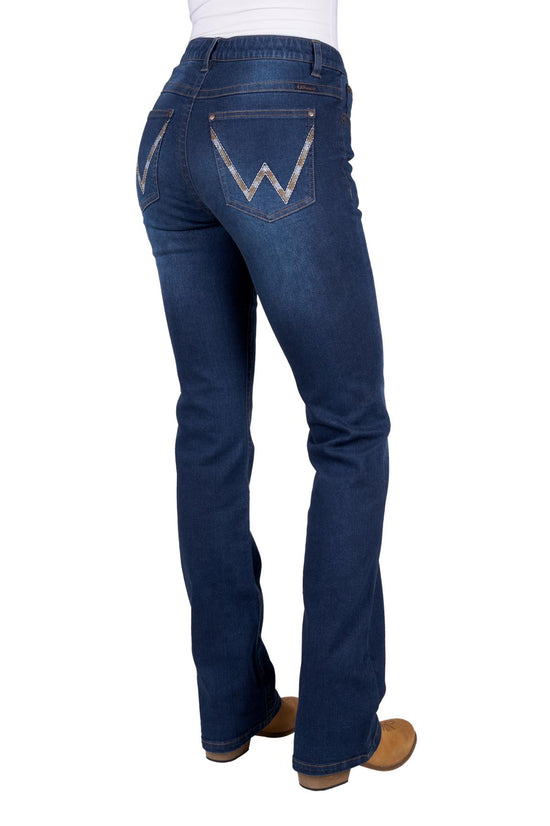 LADIES WRANGLER VERITY JEAN-WILLOW 34L
