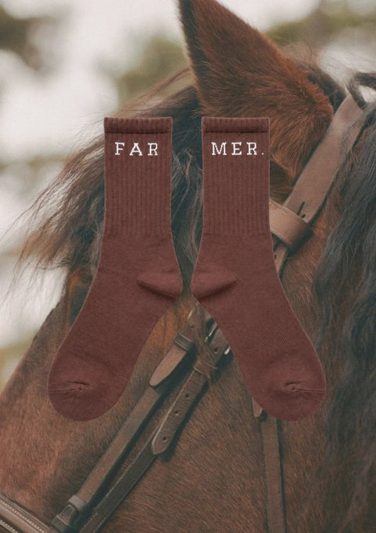 FAR MER CHOCOLATE BOOT SOCKS