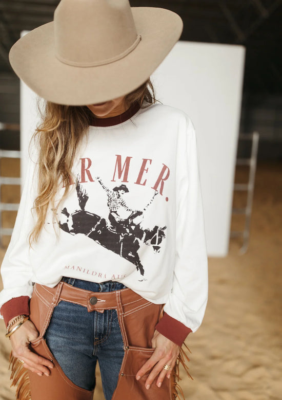 LADIES FAR MER OUTRIDER L/S CREW