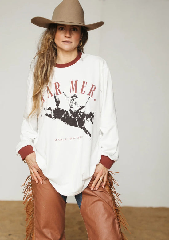 LADIES FAR MER OUTRIDER L/S CREW