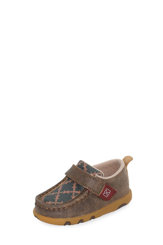 INFANTS TWISTED X BARB CASUAL MOCS
