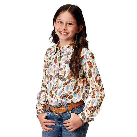 GIRLS ROPER FIVE STAR COLLECTION L/S SHIRT
